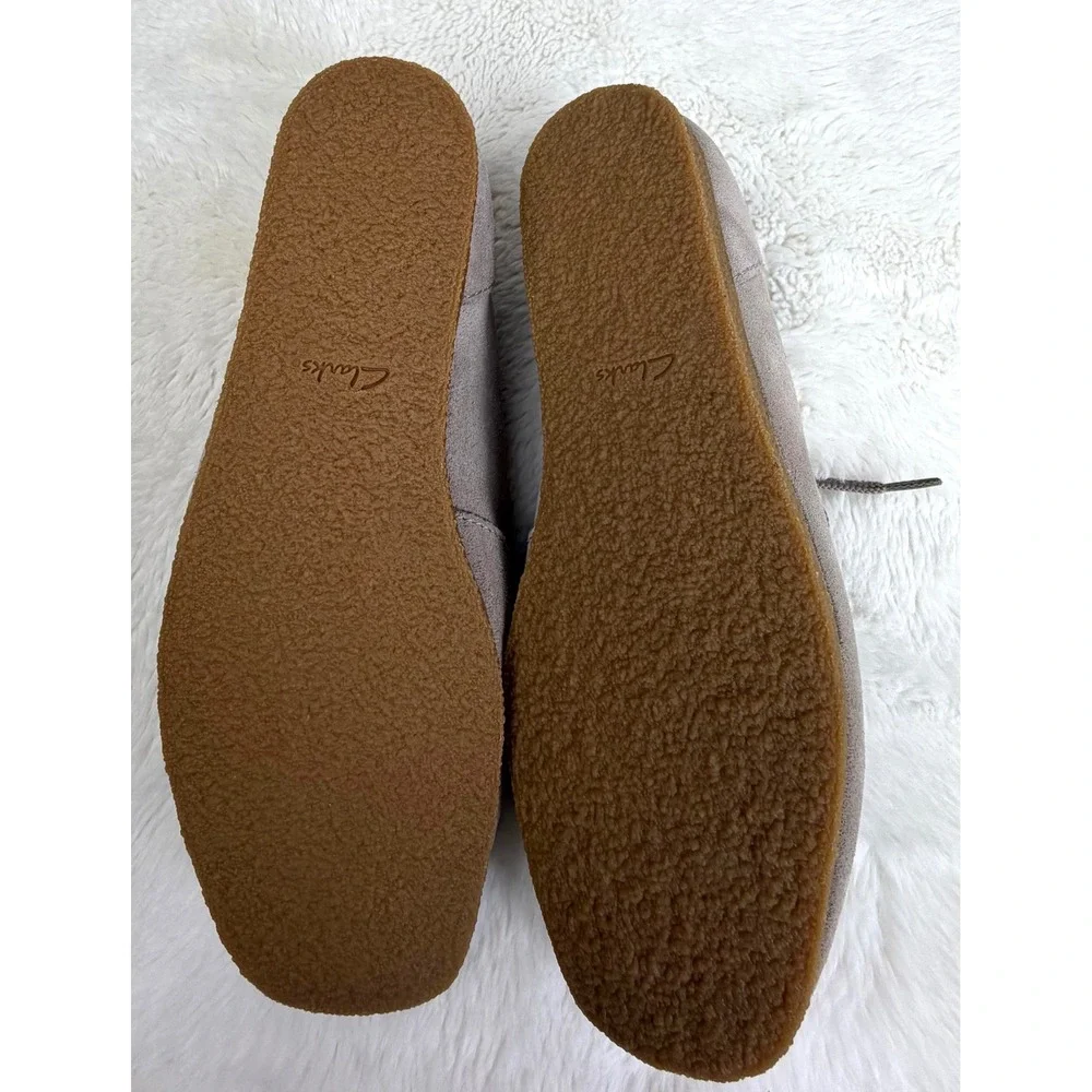 Clarks Shacre II Run Stone Tan Suede Wallabee Moccasin Shoes Men Size 11 Chukka